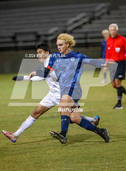 Thumbnail 2 in Asheboro vs. Western Alamance (NCHSAA 3A Final) photogallery.