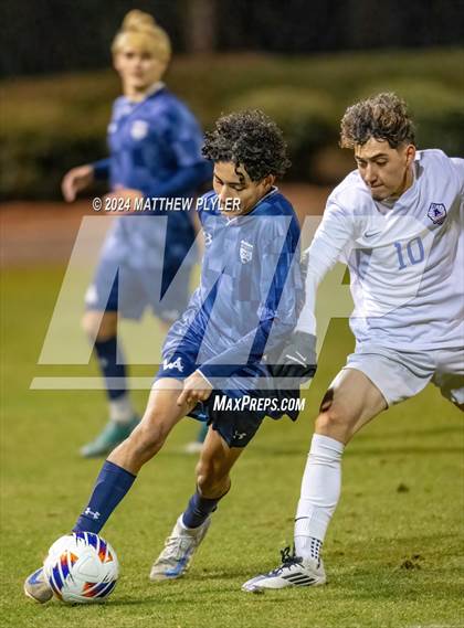 Thumbnail 3 in Asheboro vs. Western Alamance (NCHSAA 3A Final) photogallery.