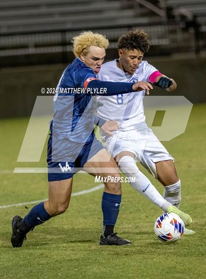 Thumbnail 2 in Asheboro vs. Western Alamance (NCHSAA 3A Final) photogallery.