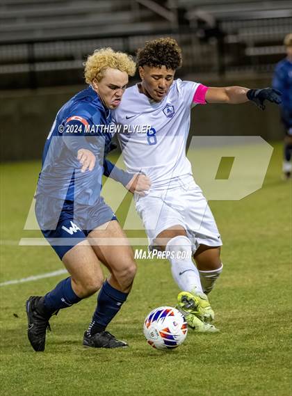 Thumbnail 3 in Asheboro vs. Western Alamance (NCHSAA 3A Final) photogallery.