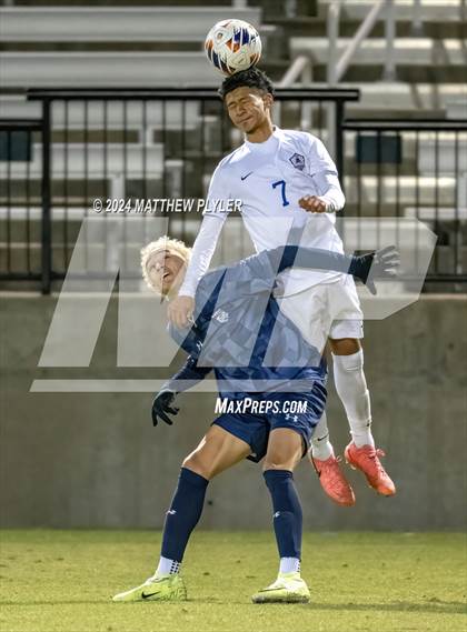 Thumbnail 3 in Asheboro vs. Western Alamance (NCHSAA 3A Final) photogallery.