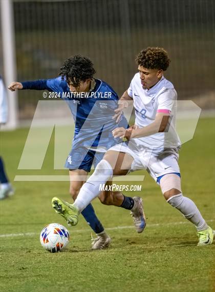 Thumbnail 3 in Asheboro vs. Western Alamance (NCHSAA 3A Final) photogallery.