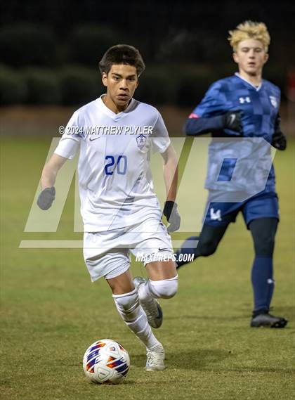 Thumbnail 2 in Asheboro vs. Western Alamance (NCHSAA 3A Final) photogallery.
