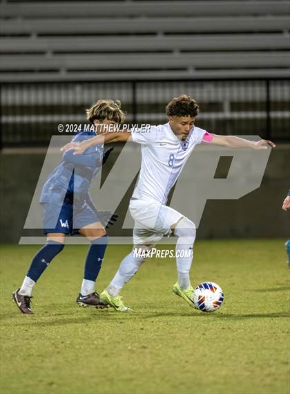 Thumbnail 3 in Asheboro vs. Western Alamance (NCHSAA 3A Final) photogallery.