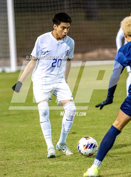 Thumbnail 2 in Asheboro vs. Western Alamance (NCHSAA 3A Final) photogallery.