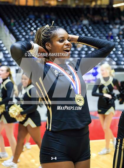 Thumbnail 3 in Wimberley vs. Eagle Mountain (UIL 4A D2 Volleyball Final Medal Ceremony) photogallery.