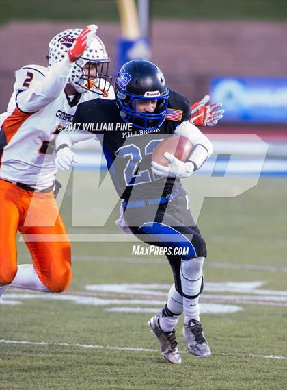 Thumbnail 3 in Millbrook vs. Cambridge (NYSPHSAA Class D Semifinal) photogallery.