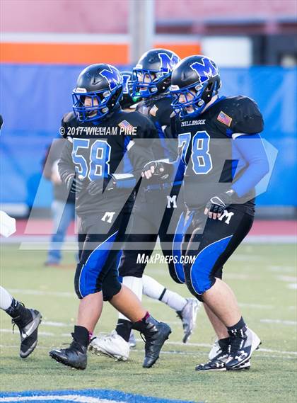 Thumbnail 2 in Millbrook vs. Cambridge (NYSPHSAA Class D Semifinal) photogallery.