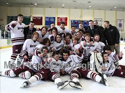 Thumbnail 2 in Morristown vs West Morris Central (Halverson Cup Final) photogallery.
