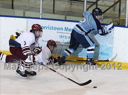 Thumbnail 3 in Morristown vs West Morris Central (Halverson Cup Final) photogallery.