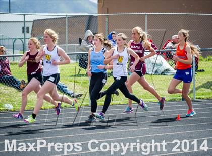 Thumbnail 1 in UHSAA Region 8 Track and Field Championships (Girls) photogallery.