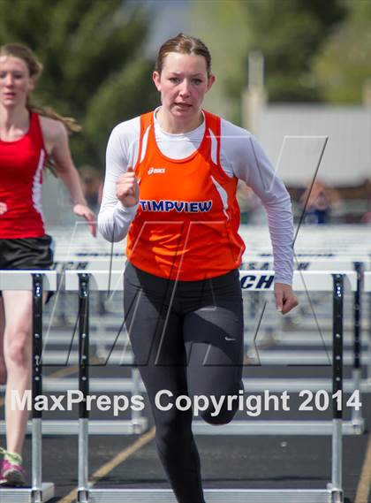 Thumbnail 3 in UHSAA Region 8 Track and Field Championships (Girls) photogallery.