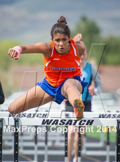 Thumbnail 1 in UHSAA Region 8 Track and Field Championships (Girls) photogallery.