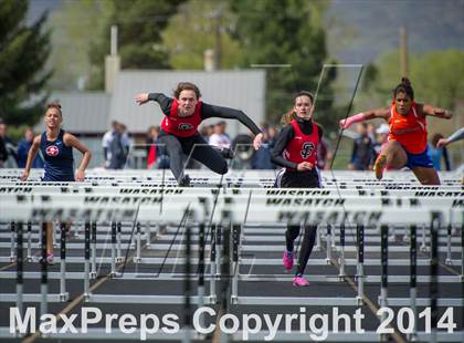 Thumbnail 3 in UHSAA Region 8 Track and Field Championships (Girls) photogallery.