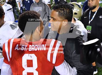 Thumbnail 3 in Mater Dei vs. St. John Bosco (CIF SS D1 Final) photogallery.