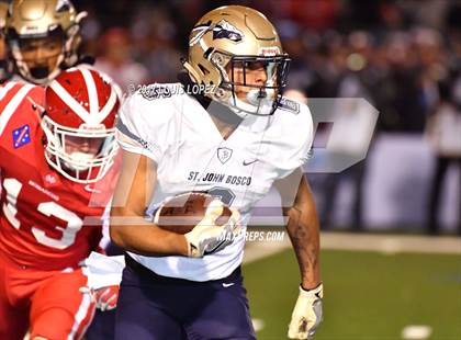 Thumbnail 3 in Mater Dei vs. St. John Bosco (CIF SS D1 Final) photogallery.