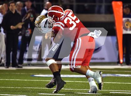 Thumbnail 3 in Mater Dei vs. St. John Bosco (CIF SS D1 Final) photogallery.