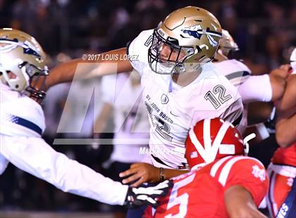 Thumbnail 3 in Mater Dei vs. St. John Bosco (CIF SS D1 Final) photogallery.