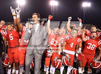 Thumbnail 2 in Mater Dei vs. St. John Bosco (CIF SS D1 Final) photogallery.