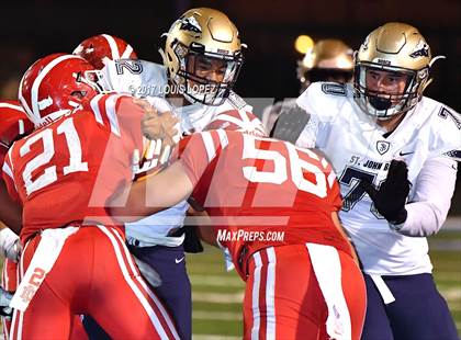 Thumbnail 1 in Mater Dei vs. St. John Bosco (CIF SS D1 Final) photogallery.