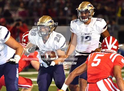Thumbnail 1 in Mater Dei vs. St. John Bosco (CIF SS D1 Final) photogallery.