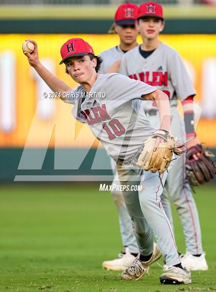 Thumbnail 3 in Harlem vs. North Augusta (SRP Park High School Showcase) photogallery.