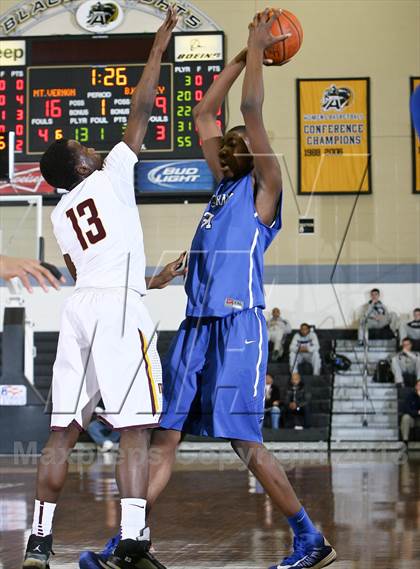 Thumbnail 1 in Mt. Vernon vs Bishop Kearney (West Point Military Academy) photogallery.