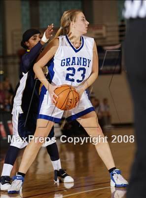 Thumbnail 2 in Granby vs New Leadership (Spalding Hoophall Classic) photogallery.