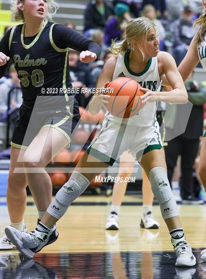 Thumbnail 1 in Palmer vs Scurry-Rosser (Play-in Playoff Game) photogallery.