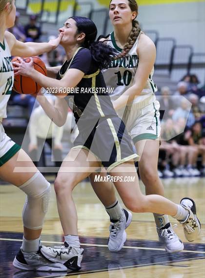 Thumbnail 1 in Palmer vs Scurry-Rosser (Play-in Playoff Game) photogallery.