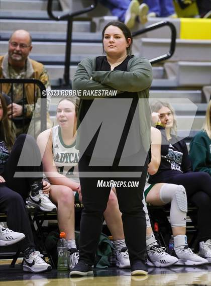Thumbnail 3 in Palmer vs Scurry-Rosser (Play-in Playoff Game) photogallery.