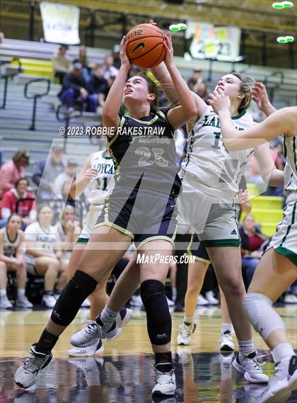 Thumbnail 1 in Palmer vs Scurry-Rosser (Play-in Playoff Game) photogallery.