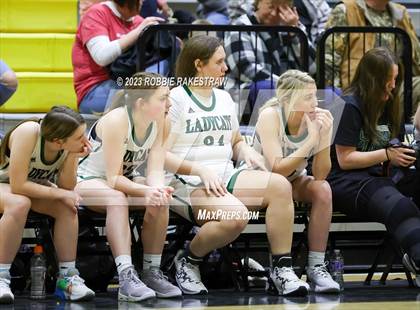 Thumbnail 1 in Palmer vs Scurry-Rosser (Play-in Playoff Game) photogallery.