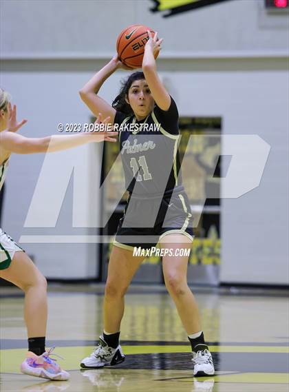 Thumbnail 3 in Palmer vs Scurry-Rosser (Play-in Playoff Game) photogallery.