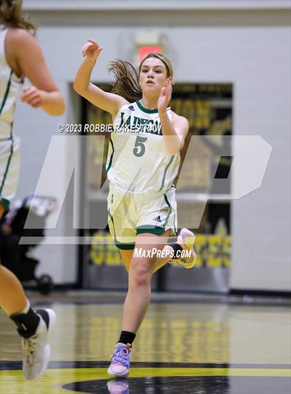 Thumbnail 3 in Palmer vs Scurry-Rosser (Play-in Playoff Game) photogallery.