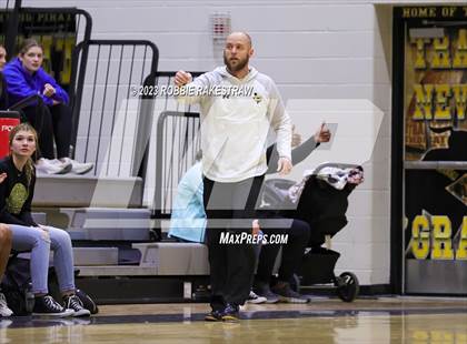 Thumbnail 1 in Palmer vs Scurry-Rosser (Play-in Playoff Game) photogallery.