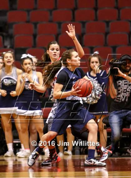 Thumbnail 2 in Seton Catholic vs. Cactus Shadows (AIA D2 Final) photogallery.