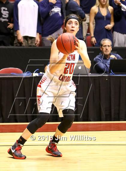 Thumbnail 2 in Seton Catholic vs. Cactus Shadows (AIA D2 Final) photogallery.