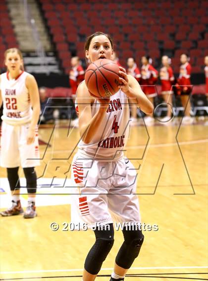 Thumbnail 2 in Seton Catholic vs. Cactus Shadows (AIA D2 Final) photogallery.
