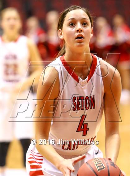 Thumbnail 3 in Seton Catholic vs. Cactus Shadows (AIA D2 Final) photogallery.