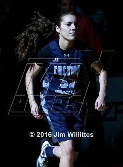 Thumbnail 2 in Seton Catholic vs. Cactus Shadows (AIA D2 Final) photogallery.