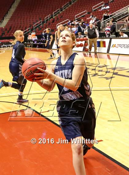 Thumbnail 2 in Seton Catholic vs. Cactus Shadows (AIA D2 Final) photogallery.