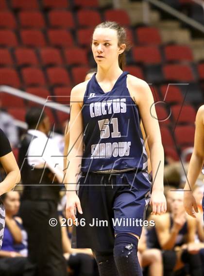 Thumbnail 3 in Seton Catholic vs. Cactus Shadows (AIA D2 Final) photogallery.