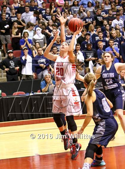 Thumbnail 3 in Seton Catholic vs. Cactus Shadows (AIA D2 Final) photogallery.