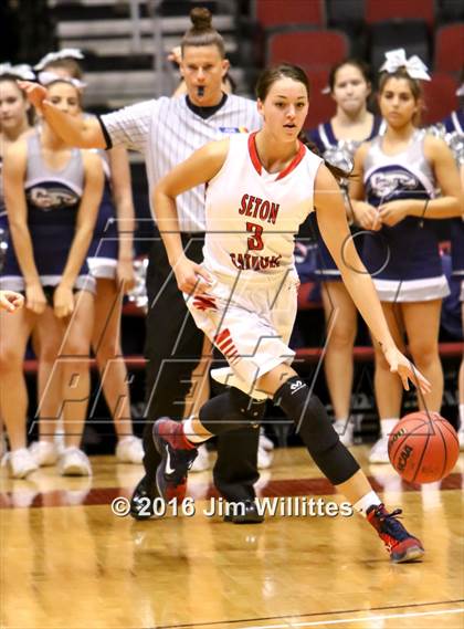 Thumbnail 2 in Seton Catholic vs. Cactus Shadows (AIA D2 Final) photogallery.