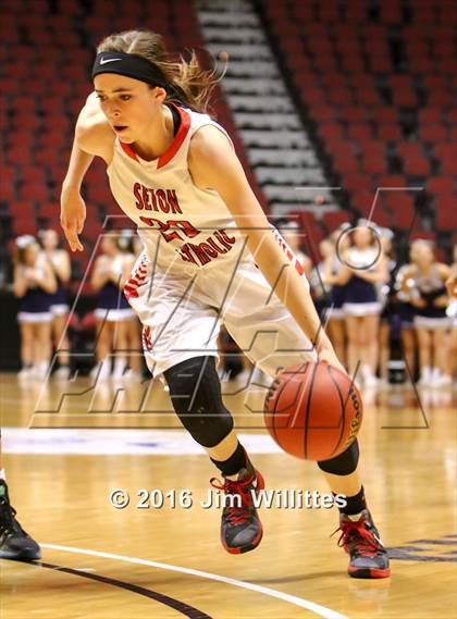 Thumbnail 3 in Seton Catholic vs. Cactus Shadows (AIA D2 Final) photogallery.