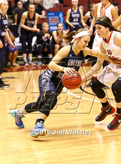 Thumbnail 2 in Seton Catholic vs. Cactus Shadows (AIA D2 Final) photogallery.