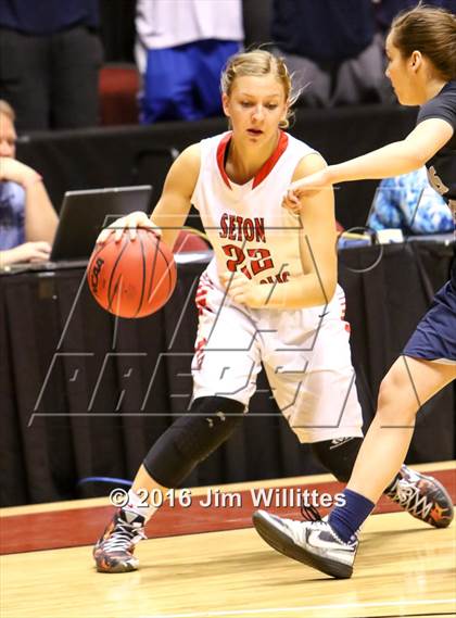 Thumbnail 3 in Seton Catholic vs. Cactus Shadows (AIA D2 Final) photogallery.