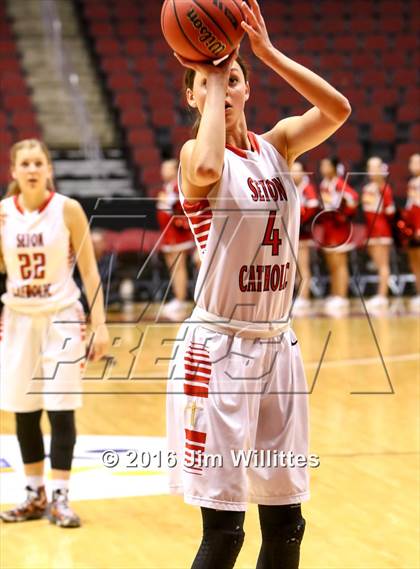 Thumbnail 3 in Seton Catholic vs. Cactus Shadows (AIA D2 Final) photogallery.
