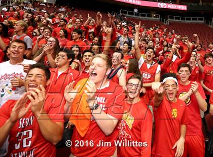 Thumbnail 2 in Seton Catholic vs. Cactus Shadows (AIA D2 Final) photogallery.